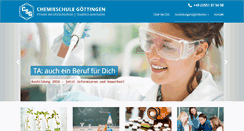 Desktop Screenshot of chemieschule-goettingen.de